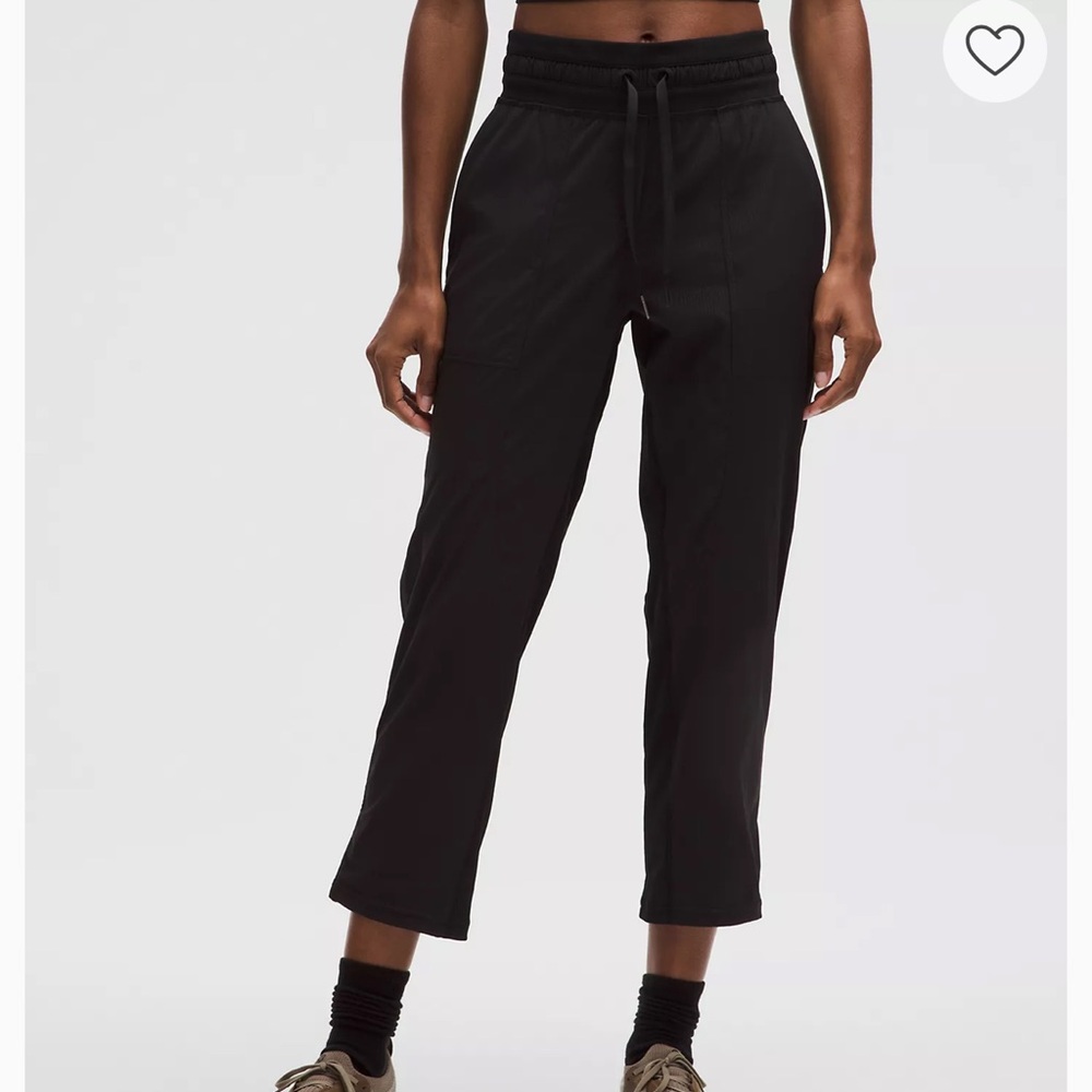 NWOT Lululemon Dance Studio Mid-Rise Cropped Pant Grey 6